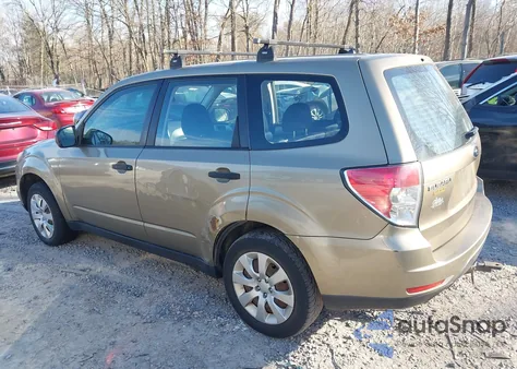 2009 Subaru Forester (Natl) X from USA, damaged, VIN JF2SH61689H748034